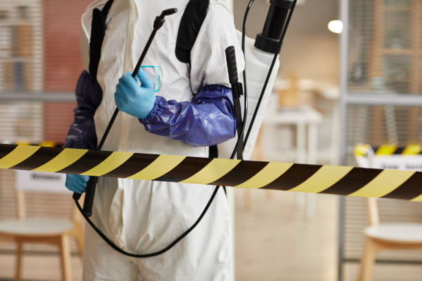 Professional Biohazard Cleanup technician working in Union City, IN